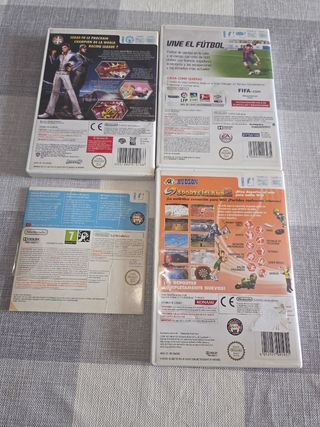Pack 4 Juegos Wii: Fifa 15, Speed Racer, Sports Is