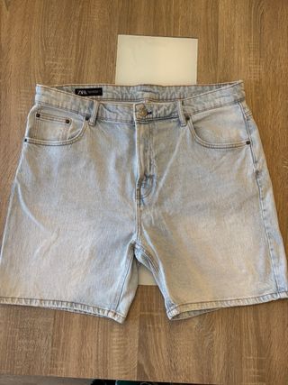 Pantalón corto vaquero Zara chico