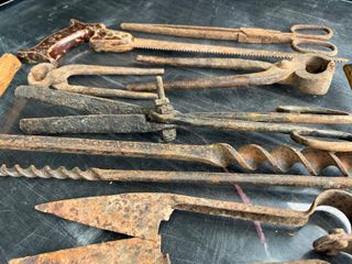 Herramientas antiguas de mano