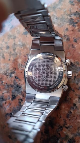 Orologio Chronotech Uomo Nero/Argento