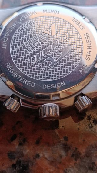 Orologio Chronotech Uomo Nero/Argento