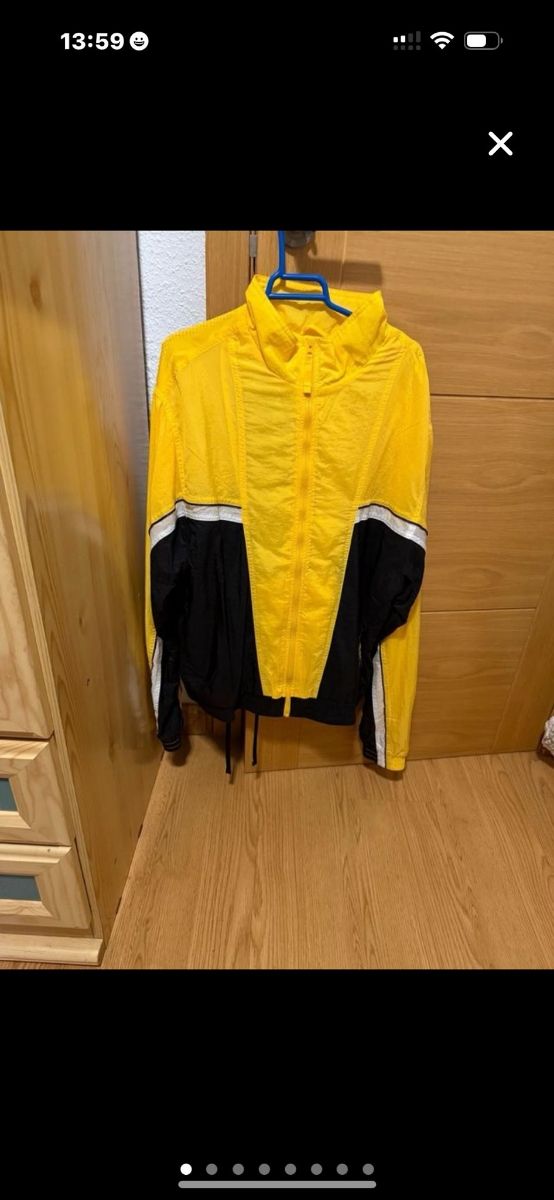 Chándal Laiker Talla M Amarillo y Negro