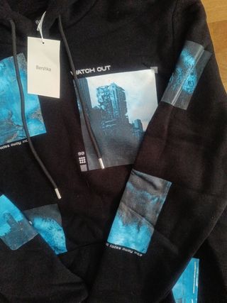 Sudadera con capucha de Bershka