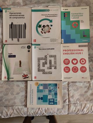 Libros de gestion administrativa 1° grado medio