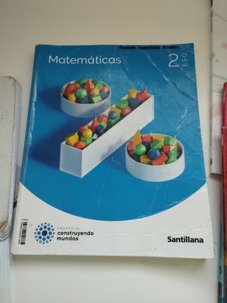 Libros de texto 3 de la Eso.