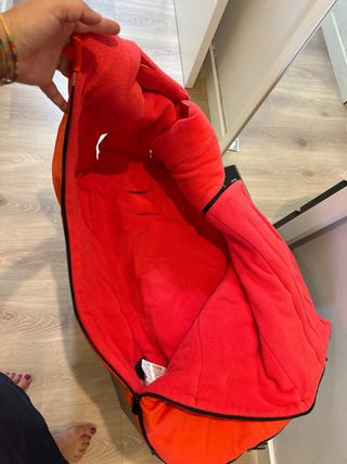 Saco de silla de invierno roja original de la marc
