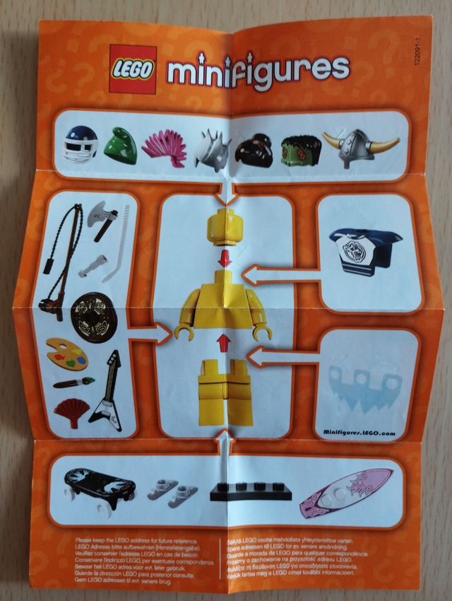 LEGO minifiguras serie 4 (completa)