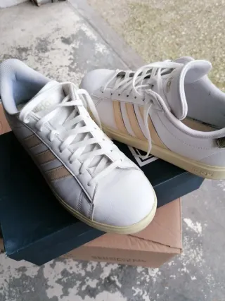 ADIDAS GRAND COURT 2.0 colore bianco/beige taglia 