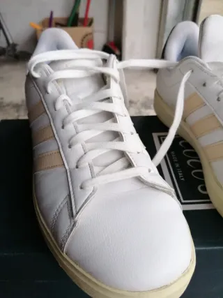 ADIDAS GRAND COURT 2.0 colore bianco/beige taglia 