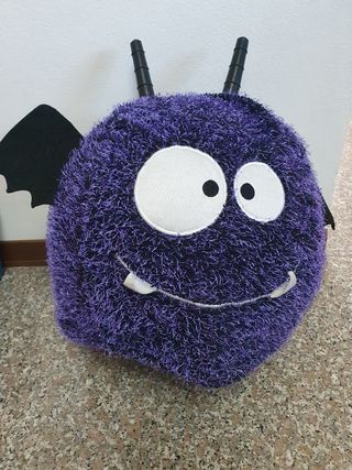 Palla saltarella viola peluche