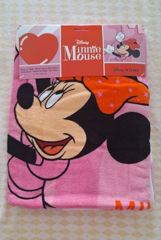 Toalla Disney Home Minnie Mouse Rosa