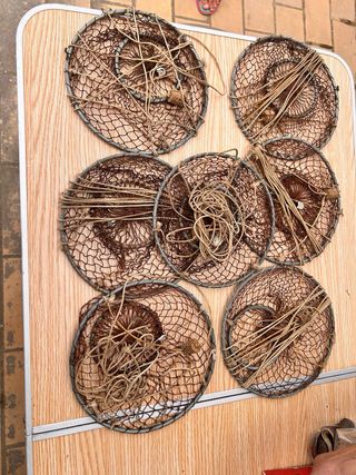7 Retenes de pesca de red