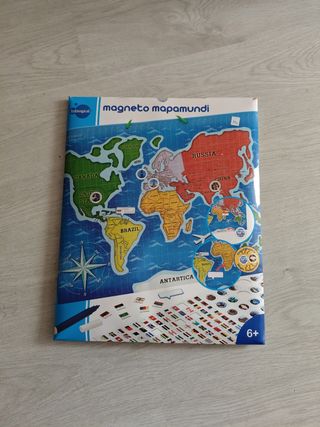 Mapamundi Magnético Imaginarium 