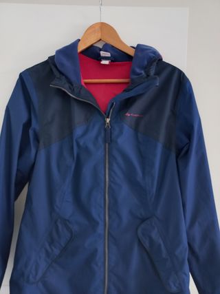 Chubasquero - chaqueta impermeable Quechua talla L
