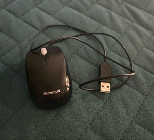 Rato Microsoft Preto USB