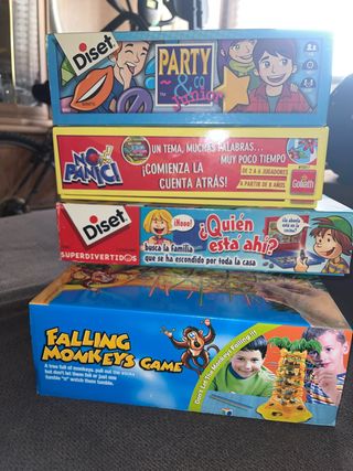 Lote 4 Juegos de Mesa Familia 
