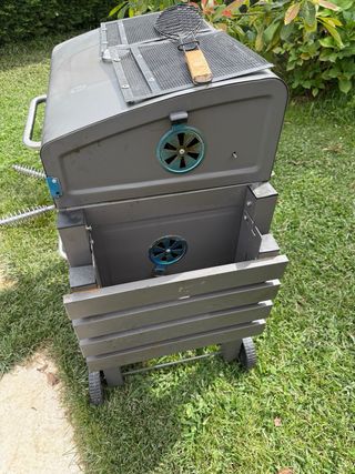 Barbecue a carbonella grigio XL
