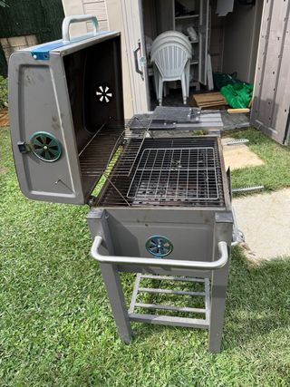 Barbecue a carbonella grigio XL