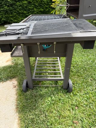 Barbecue a carbonella grigio XL