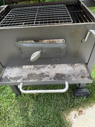 Barbecue a carbonella grigio XL