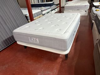 COLCHÓN FLEX NUBE VISCO - BASE TAPIZADA 135x190