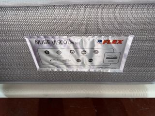 COLCHÓN FLEX NUBE VISCO - BASE TAPIZADA 135x190