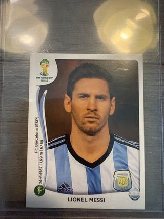 Cromo Messi FIFA World Cup Brasil 2014