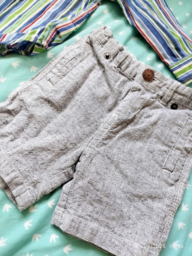 Camisas y pantalones 12-18 Meses