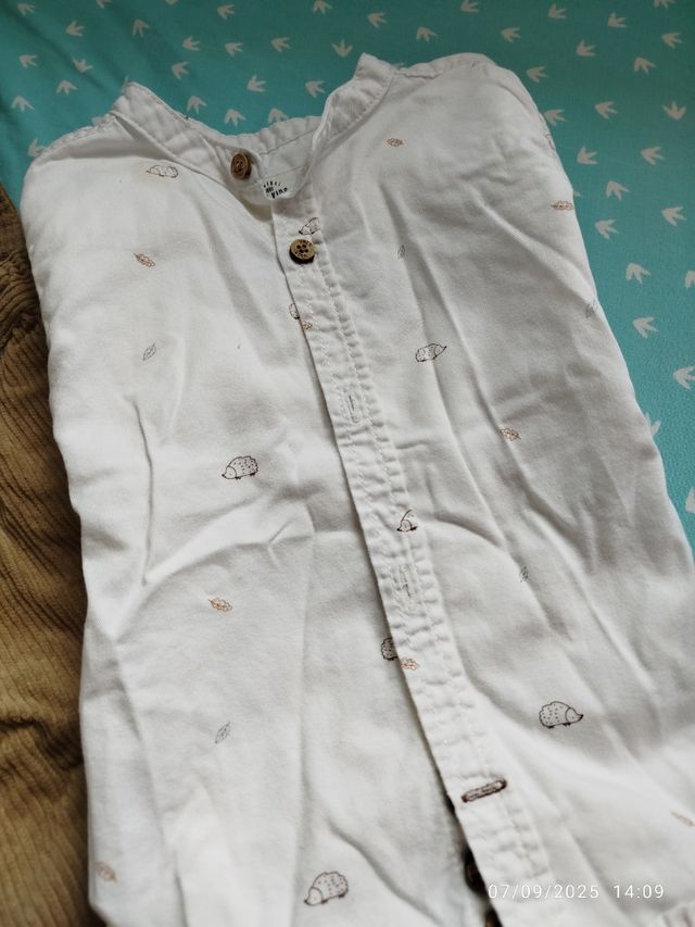 Camisas y pantalones 12-18 Meses