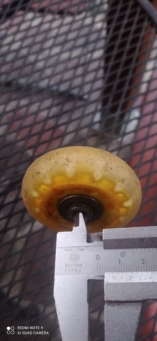 Rotelle per pattini in linea.diametro esterno 59