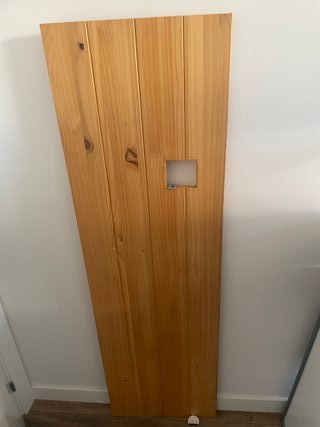 Cabecero de madera