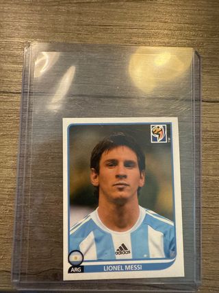 Cromo Messi Mundial Sudáfrica 2010