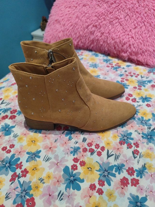 Botines Sfera Marrones Talla 40