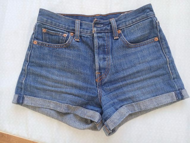 Pantalones cortos vaqueros Levi's azules