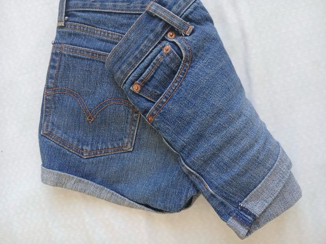 Pantalones cortos vaqueros Levi's azules