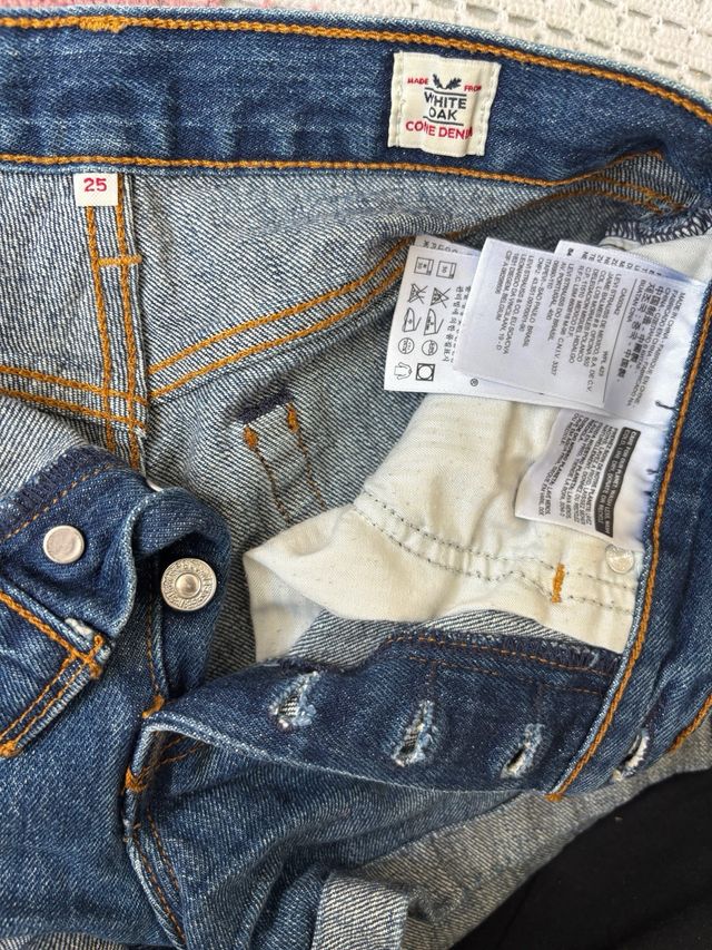 Pantalones cortos vaqueros Levi's azules