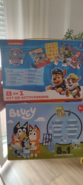 Kit de Actividades Paw Patrol y Bluey