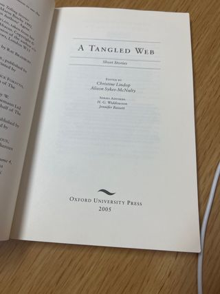 Oxford Bookworms Collection a Tangled Web