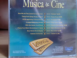 CD Música de Cine - Banda Sonora Original