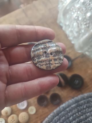 Pequeño lote botones vintage y antiguos