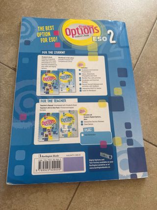 OPTIONS ESO 2 (workbook + students book) 