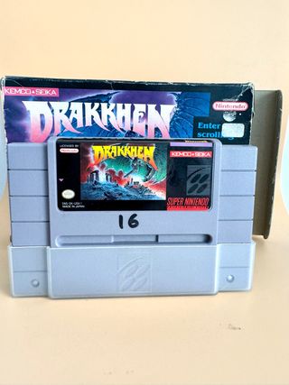 Drakken SNES con scatola