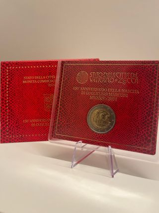 🇻🇦 2 Euro Vaticano 2024 Guglielmo Marconi 🇻🇦