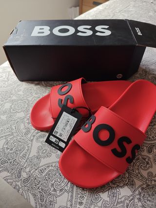 Chanclas BOSS Rojas