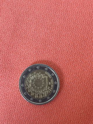 Moneda 2€ Conmemorativa Unión Europea 1985-2015