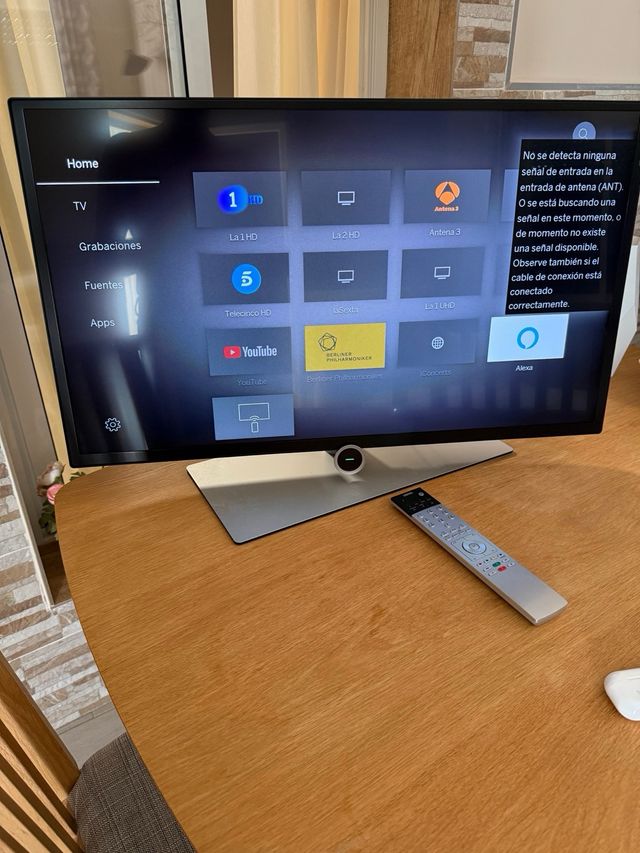 Televisor Loewe 32 impecable poco uso y mando 