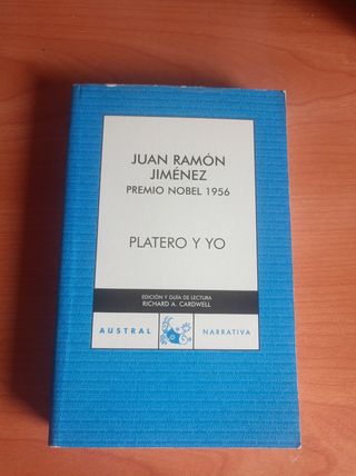 Libro Platero y yo 