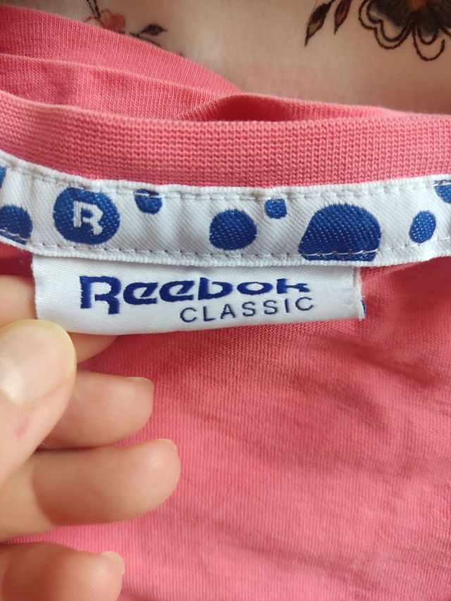 Camiseta Reebok Rosa Talla M
