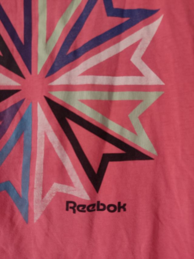 Camiseta Reebok Rosa Talla M
