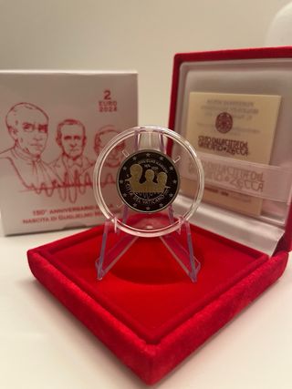 🇻🇦2 Euro Proof Vaticano 2024 Guglielmo Marconi 🇻🇦